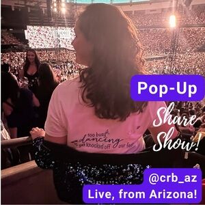 @crb_az is Live!  Live Show Flyer